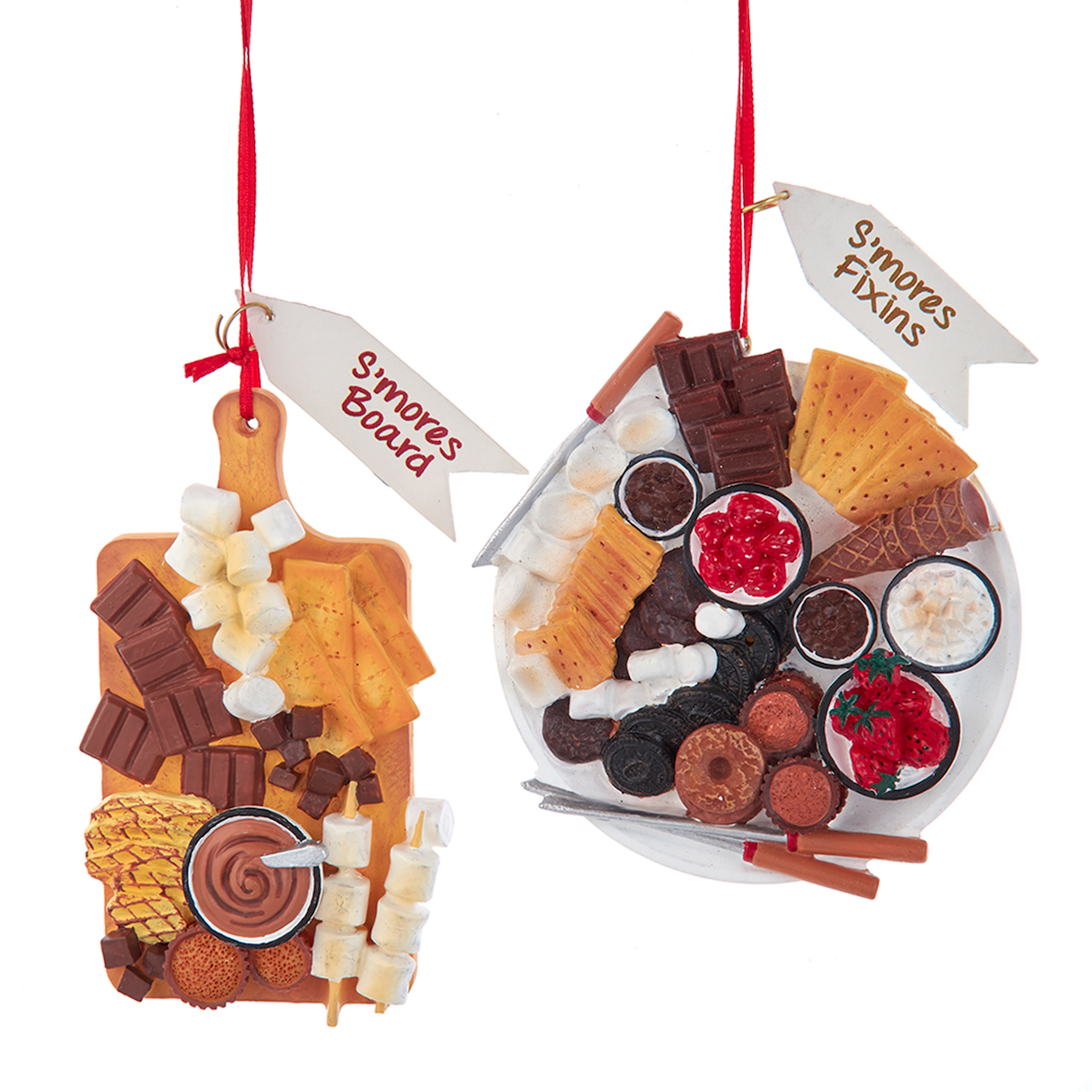 Kurt s adler Ornament plastic smores plank l9cm - 