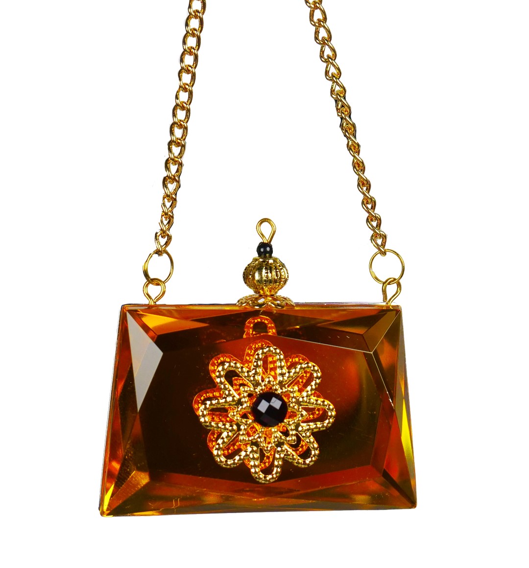 Kurt s adler Ornament plastic handtas l8cm I - 