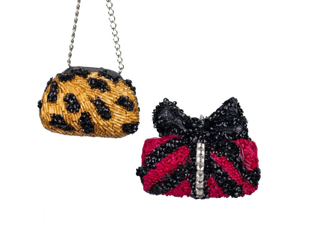 Kurt s adler Orn.plc tasje met strass l12cm - 