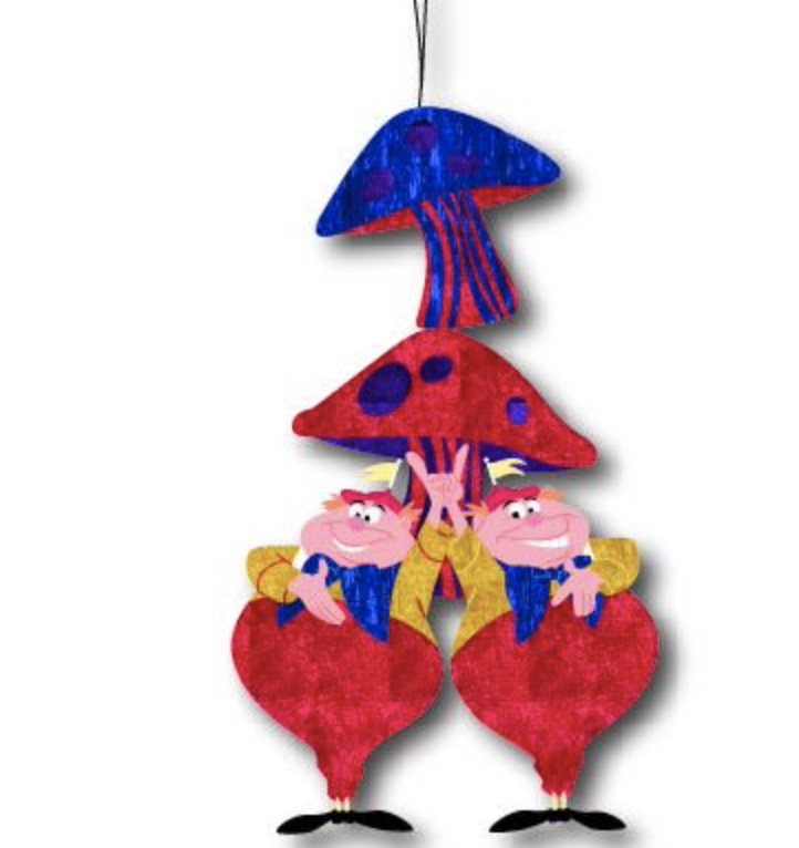 Kurt s adler Ornament pvc disney alice l10cm - 