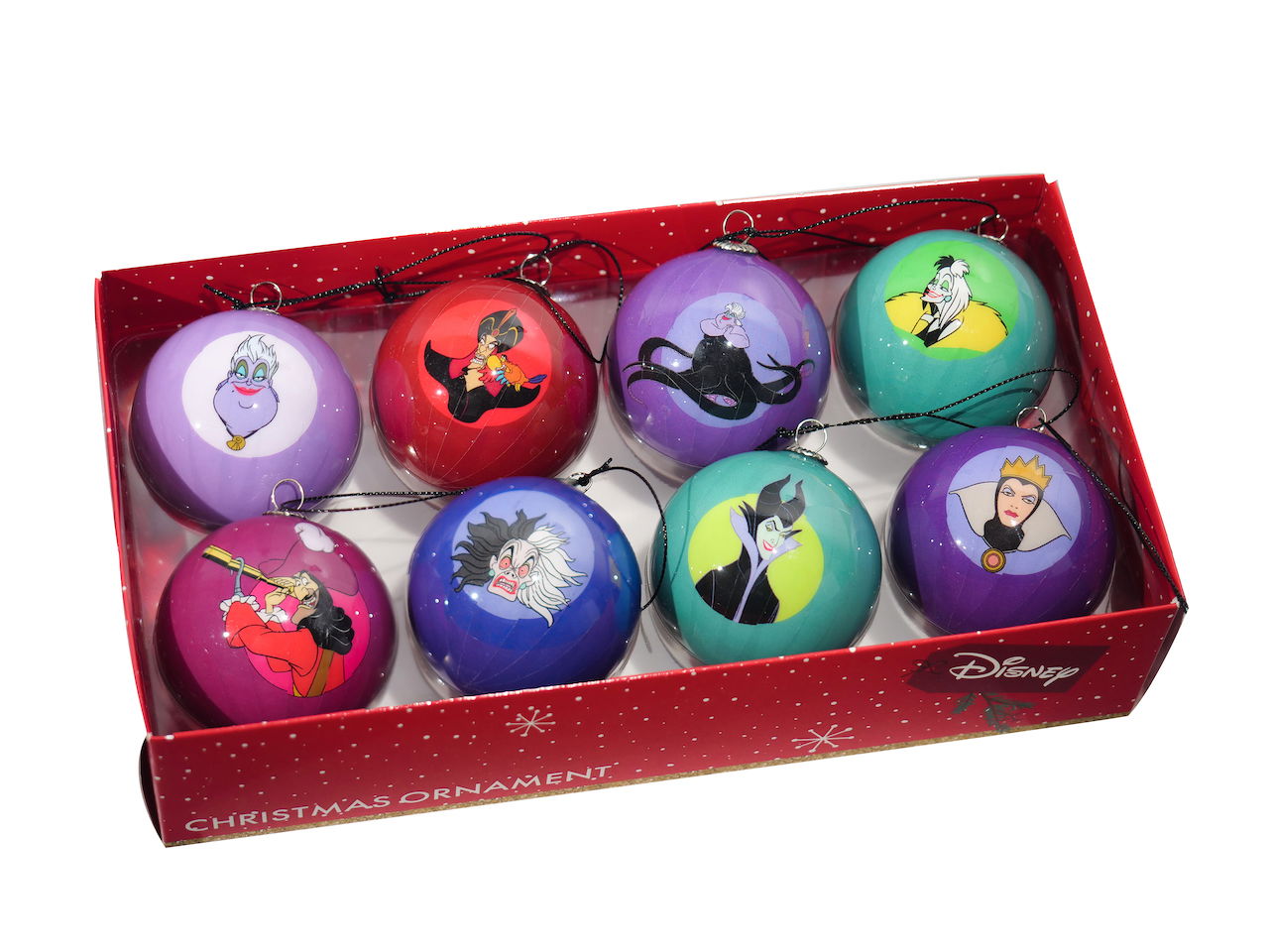 Kurt s adler Box kerstbal plastic d6 slechterik 8st - 