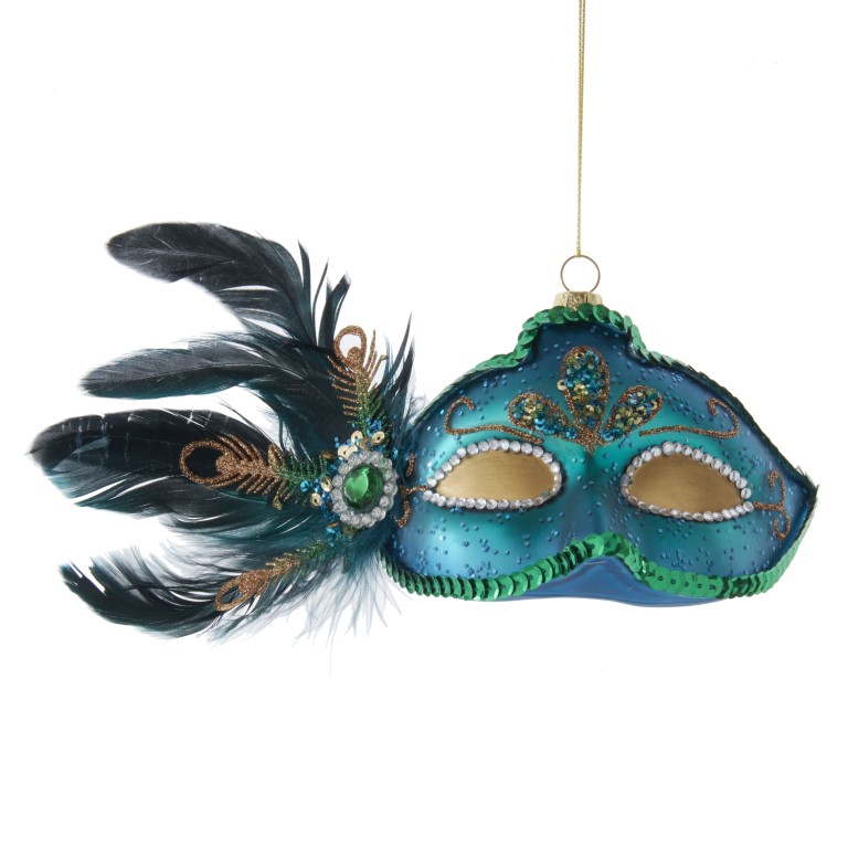 Kurt s adler Orn.glas masker l8cm - 