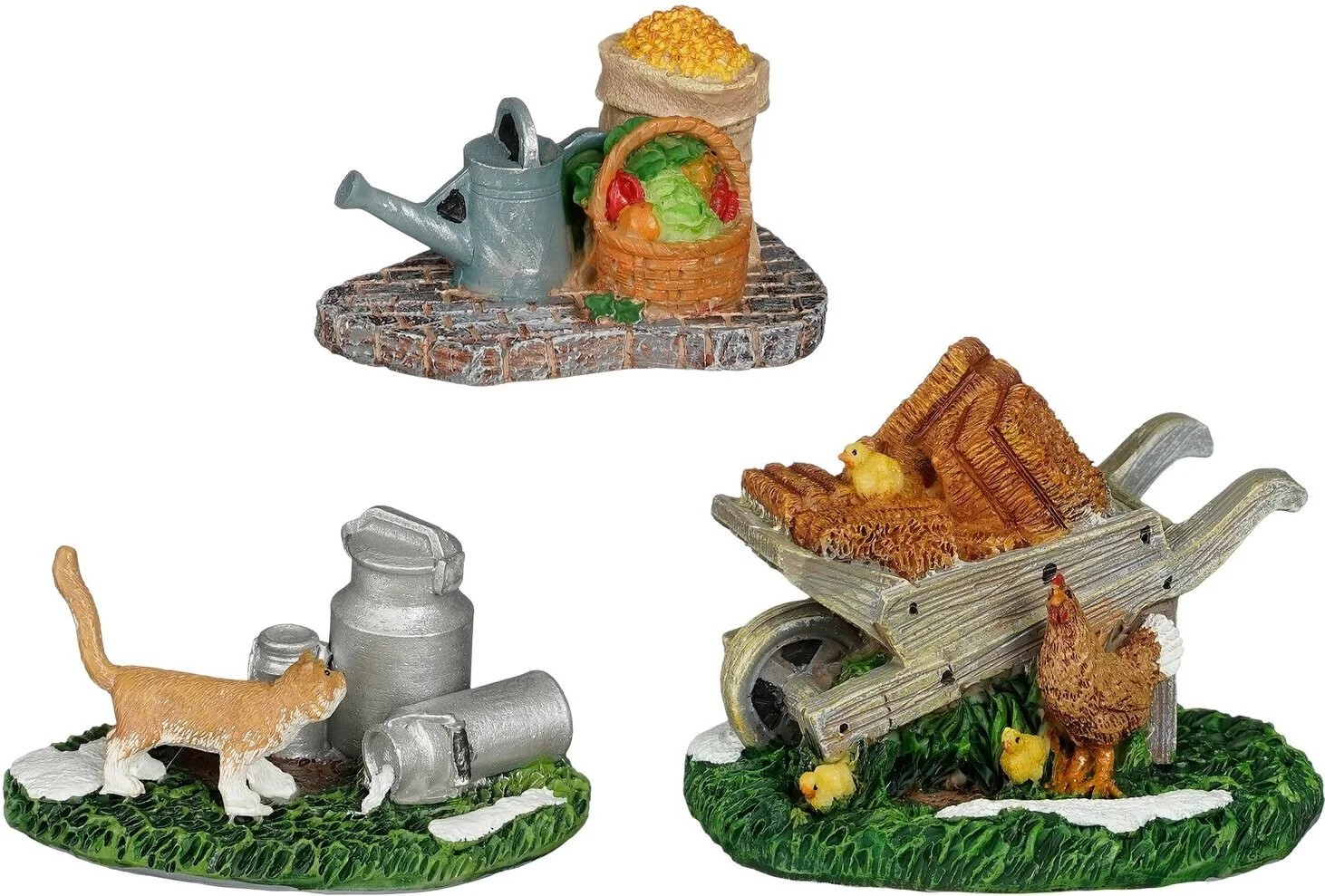 Luville Farm accessoires 3 stuks l6,5xb6xh5cm - 