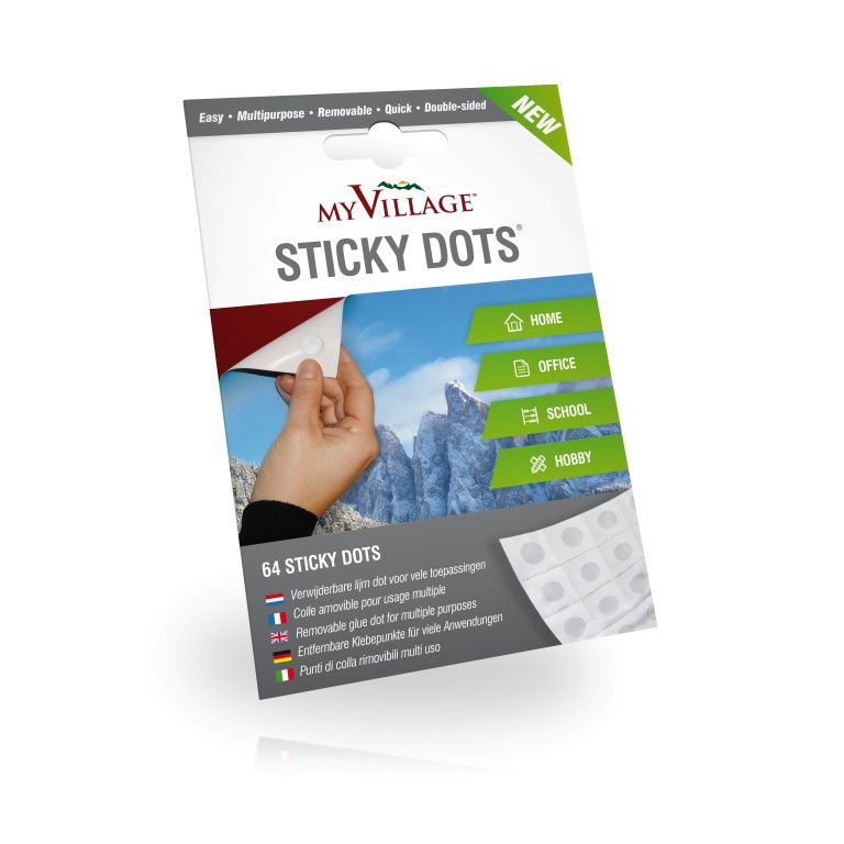 My village Sticky dots 64 stuks - 