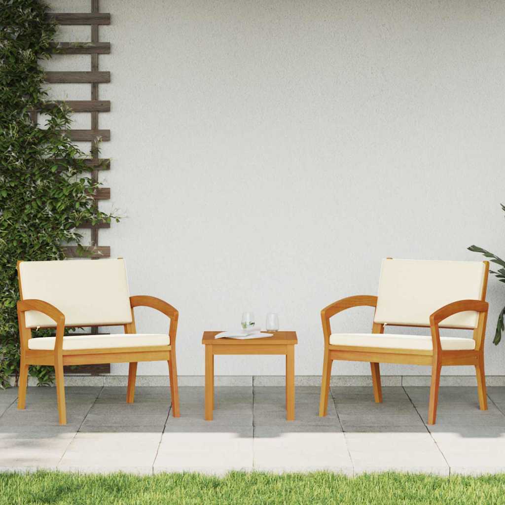vidaXL Tuinstoelen 2 st 59,5x70,5x72,5 cm massief acaciahout
