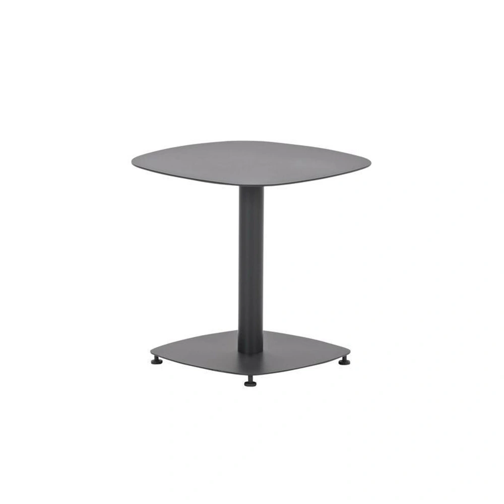 Garden impressions Leon Bijzettafel Carbon Black 50x50x49 cm - 
