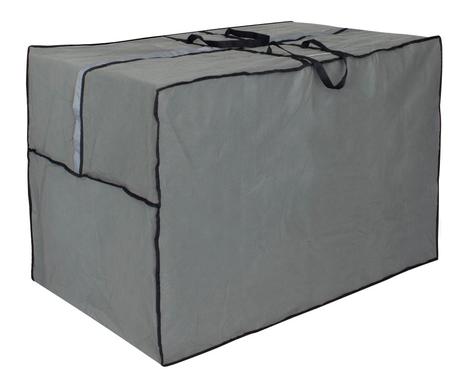 Eurotrail Loungekussentas Cantonic 125x32x50 cm grijs - 