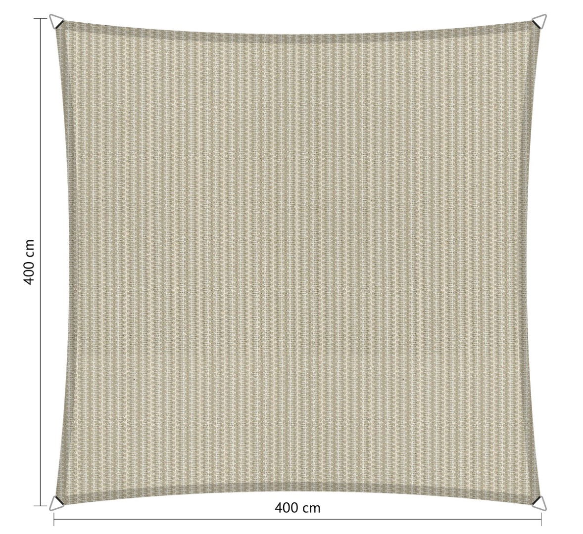 Shadow comfort Vierkant 4,00x4,00 m Sahara Sand - 