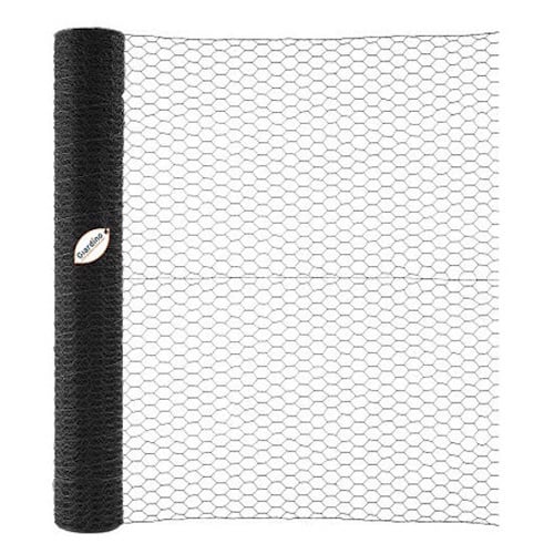 Giardino Zeskant gaas Zwart 25/1.0 25/1.0 - 0.50m x 5m