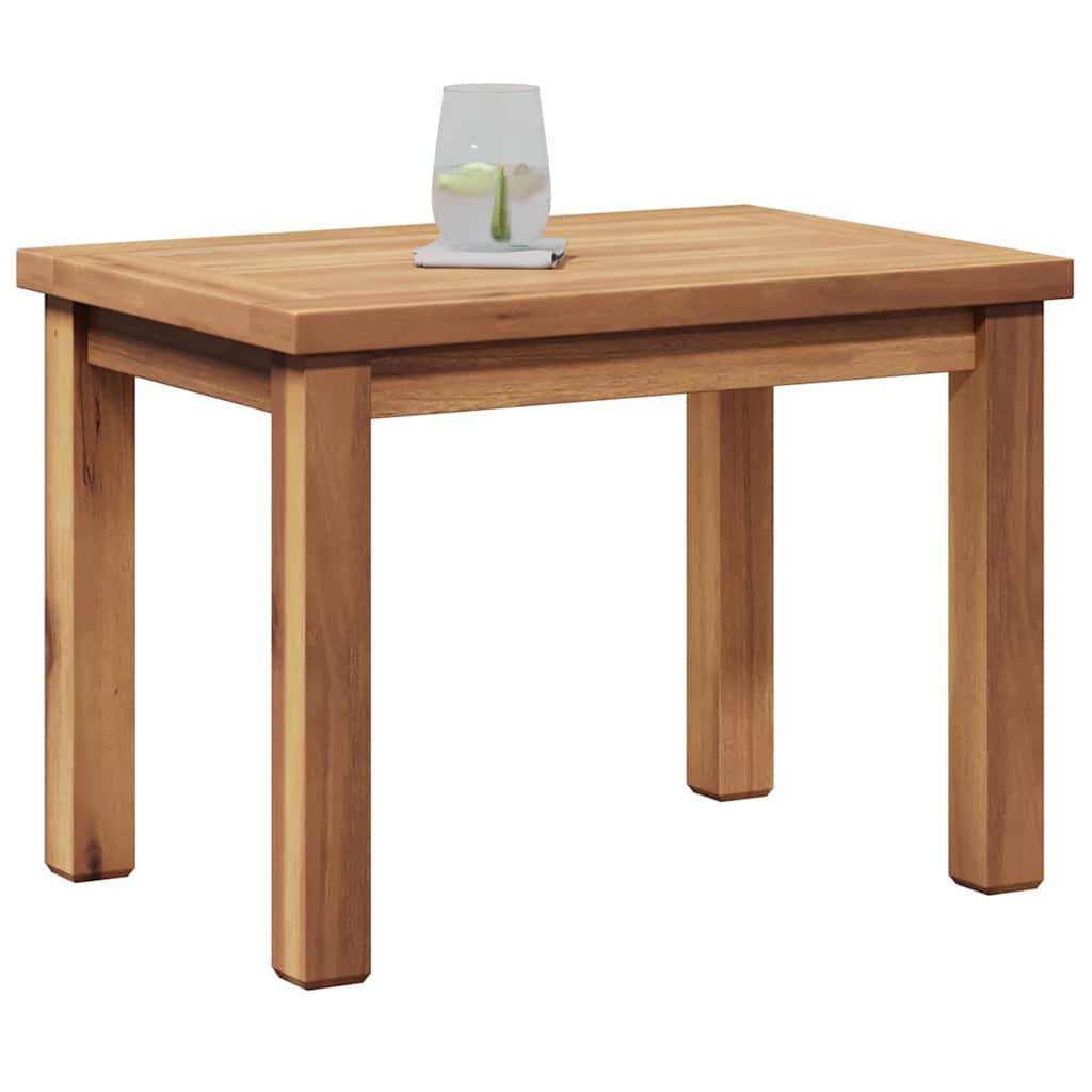 vidaXL Salontafel Bruin 50 x 35 x 36 cm Massief teakhout