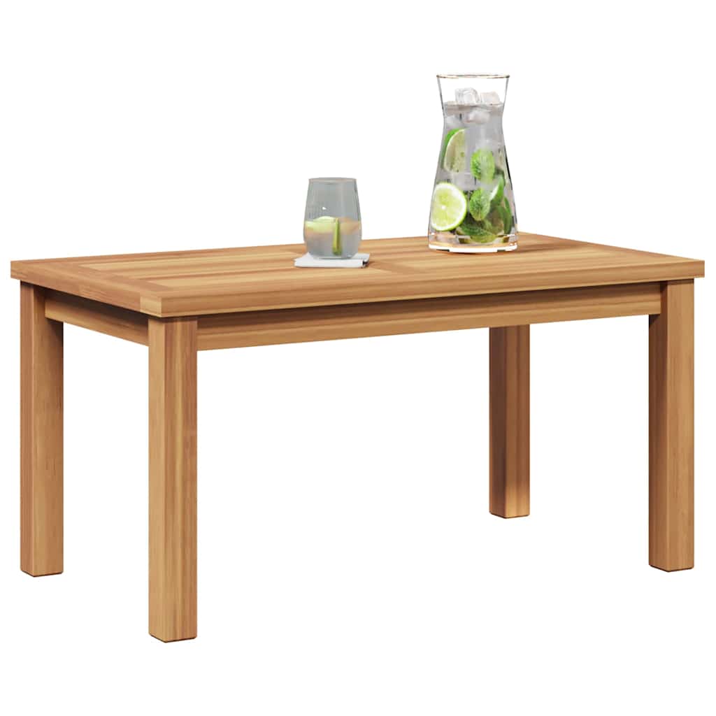 vidaXL Salontafel Bruin 70 x 40 x 36 cm Massief teakhout