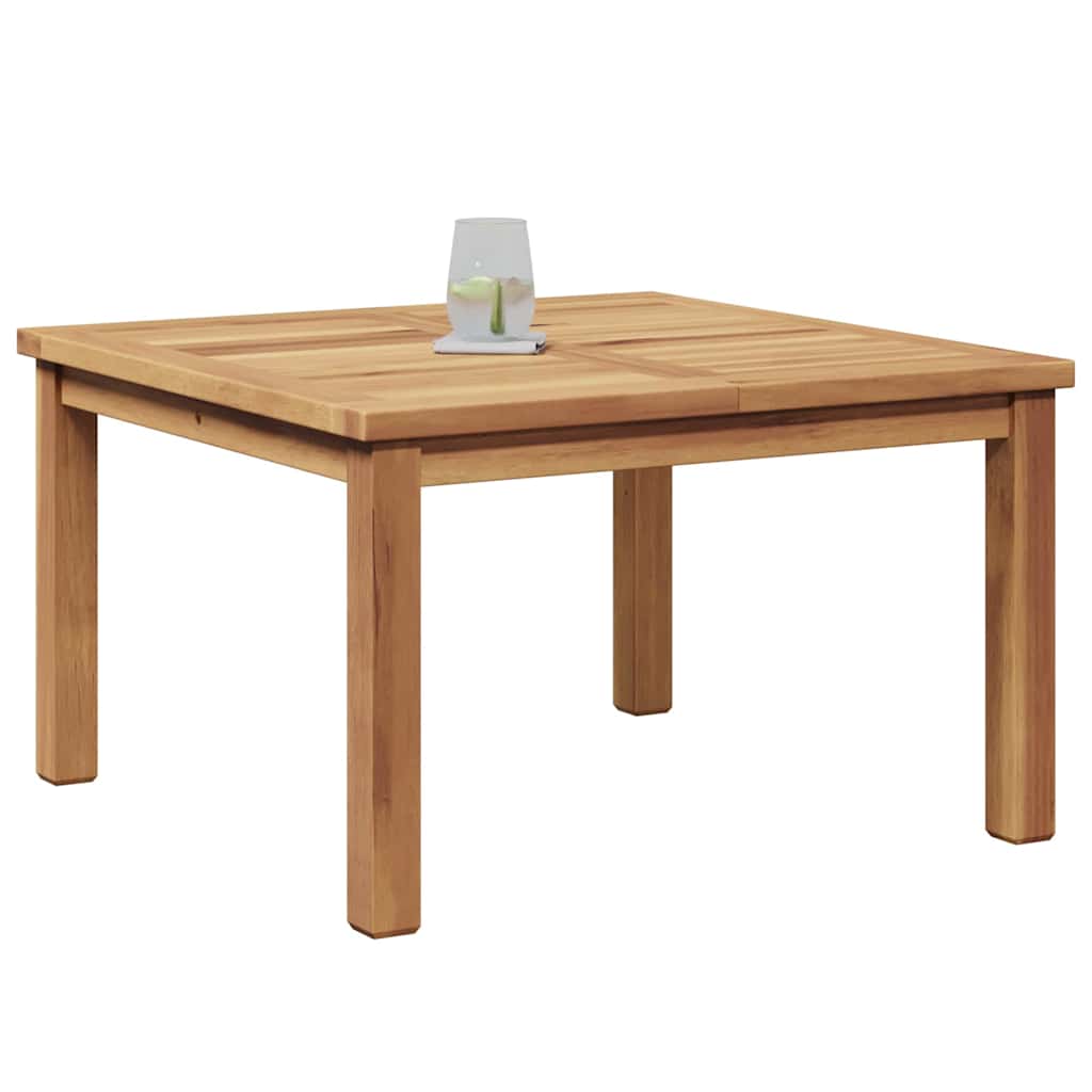vidaXL Salontafel Bruin 60 x 60 x 36 cm Massief teakhout