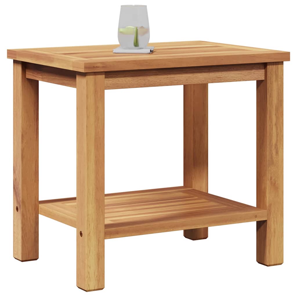 vidaXL Salontafel Bruin 50 x 35 x 45 cm Massief teakhout