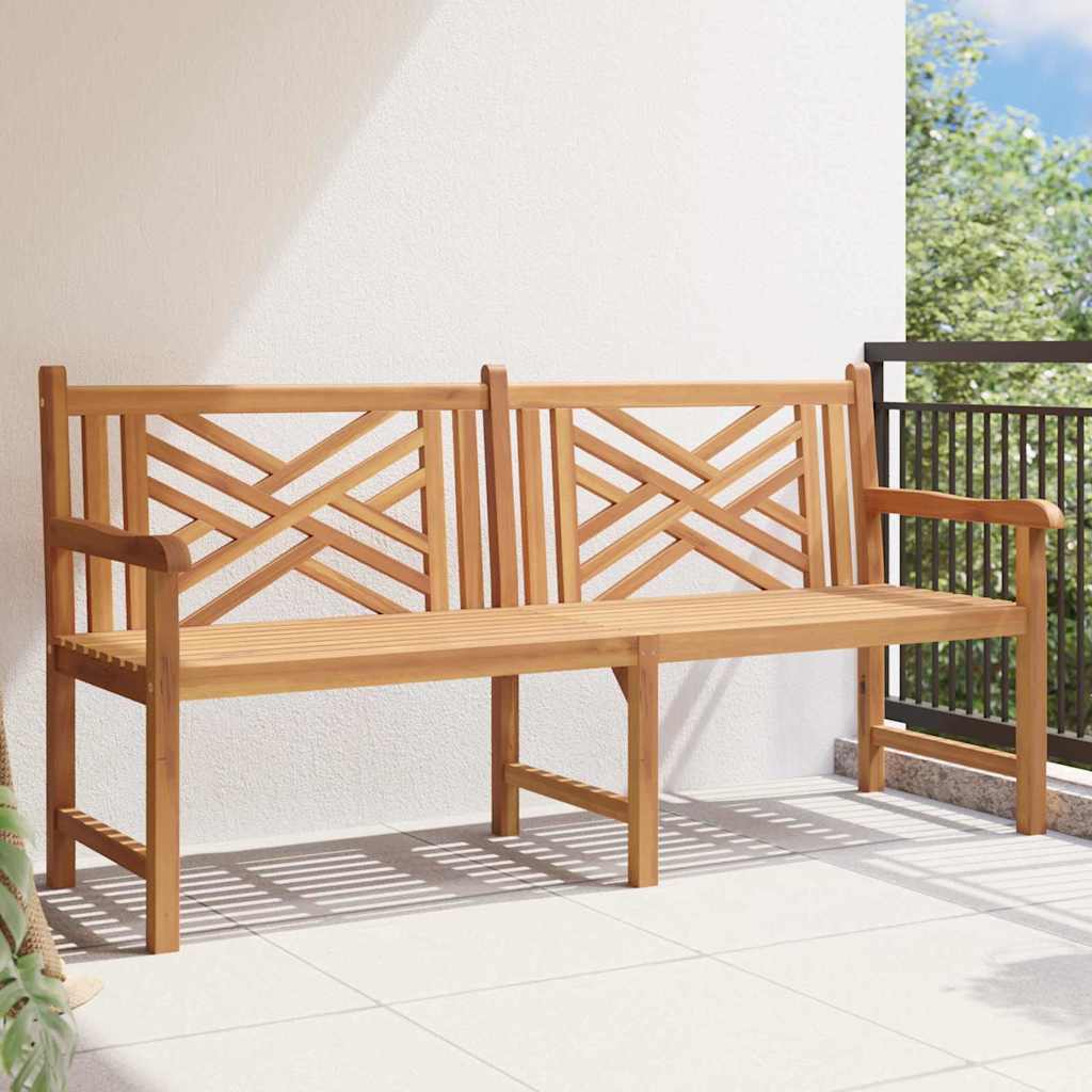 vidaXL Tuinbank Bruin 180 x 60 x 90 cm Massief teakhout