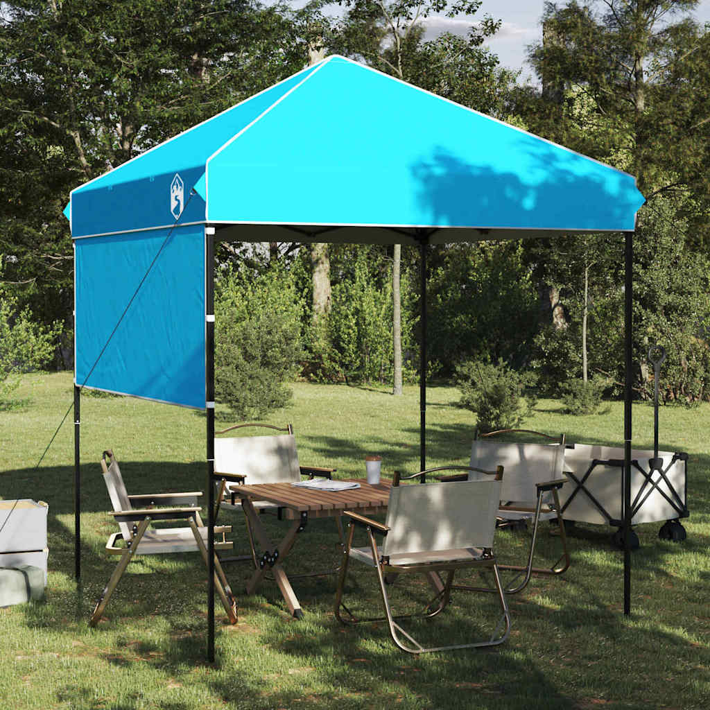 vidaXL Pop-up Luifel Tent Blauw 200 x 200 cm Stof