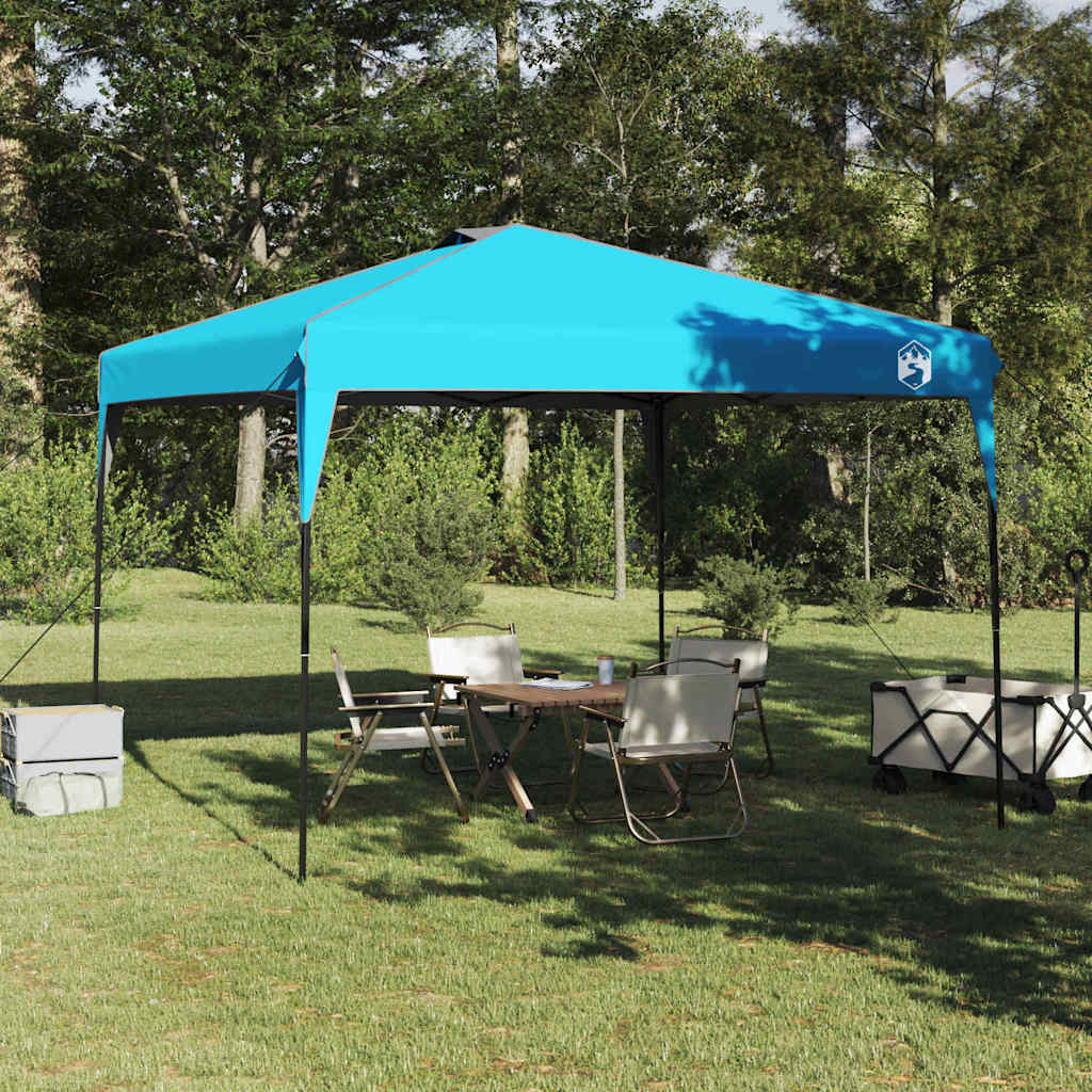 vidaXL Pop-up Luifel Tent Blauw 300 x 300 cm Stof
