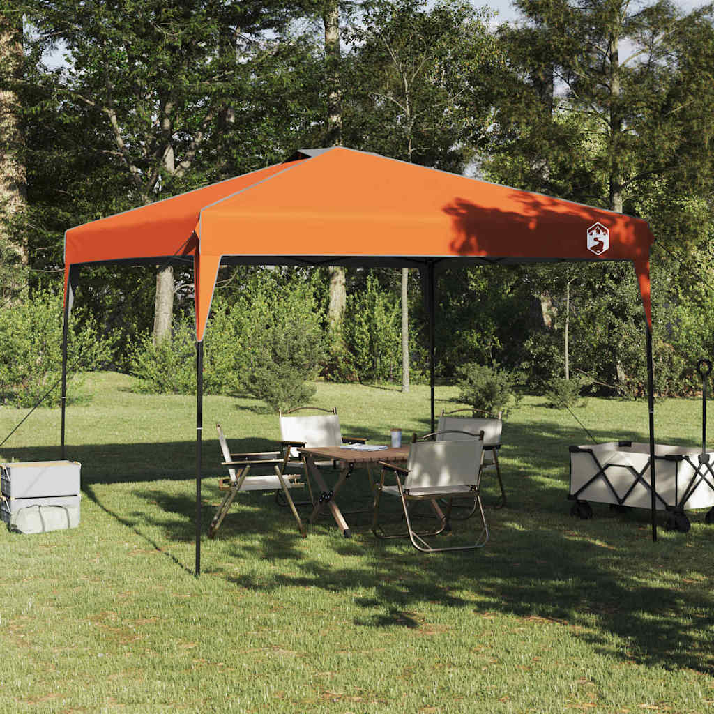 vidaXL Pop-up Luifel Tent Oranje 300 x 300 cm Stof