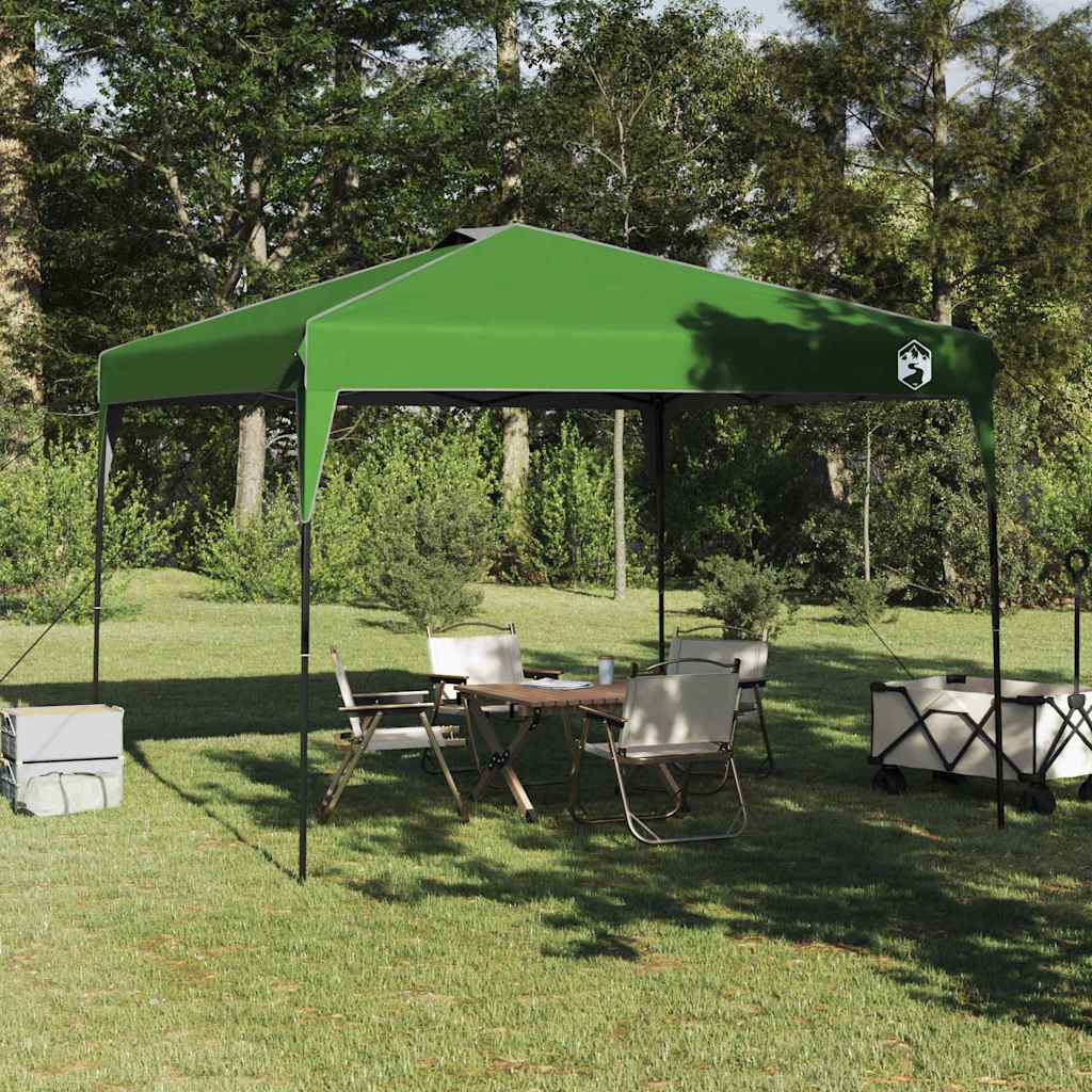 vidaXL Pop-up Luifel Tent Groen 300 x 300 cm Stof