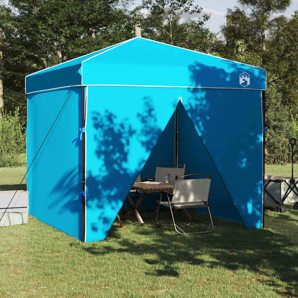 vidaXL Pop-up Luifel Tent Blauw 250 x 250 cm Stof