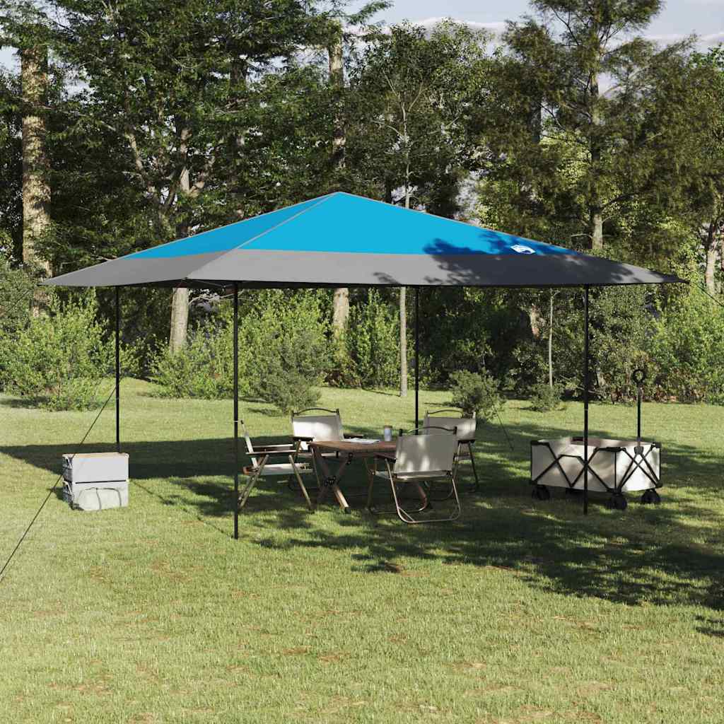 vidaXL Pop-up Luifel Tent Blauw 400 x 400 cm Stof