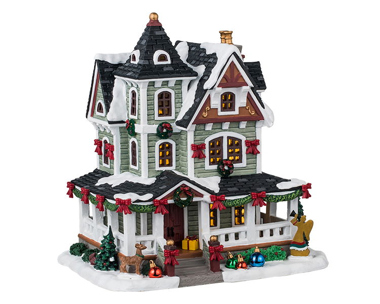 Lemax Whitbey Residence 18x26x25 cm Kersthuisje - 