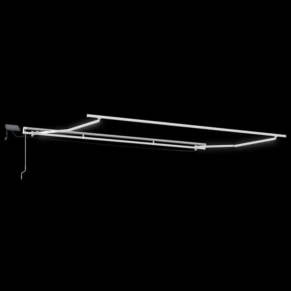 vidaXL Markies met Wit 4,5 × 3 m Metaal