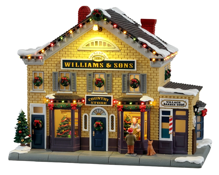 Lemax Williams & Sons Country Store  Norman Rockwell Collection 2023 Limited Edition