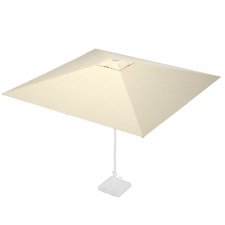 Rhino umbrellas Tweedekans   Stokparasoldoek Rhino 300x300cm vierkant off white (polyester)