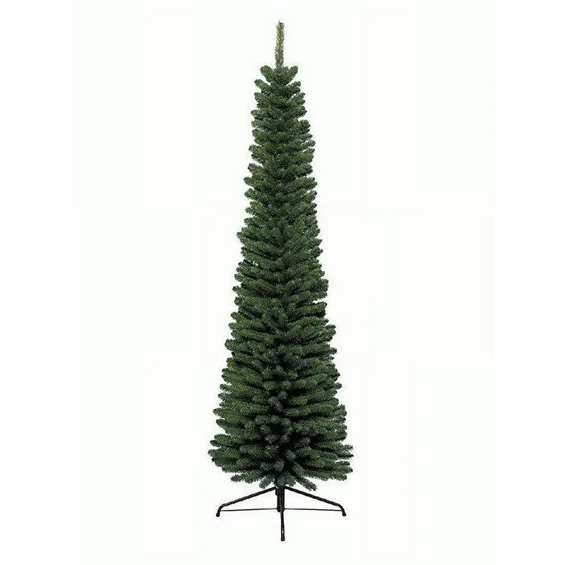 Everlands Kunstkerstboom Pencil Pine 300 cm Hoog Groen 