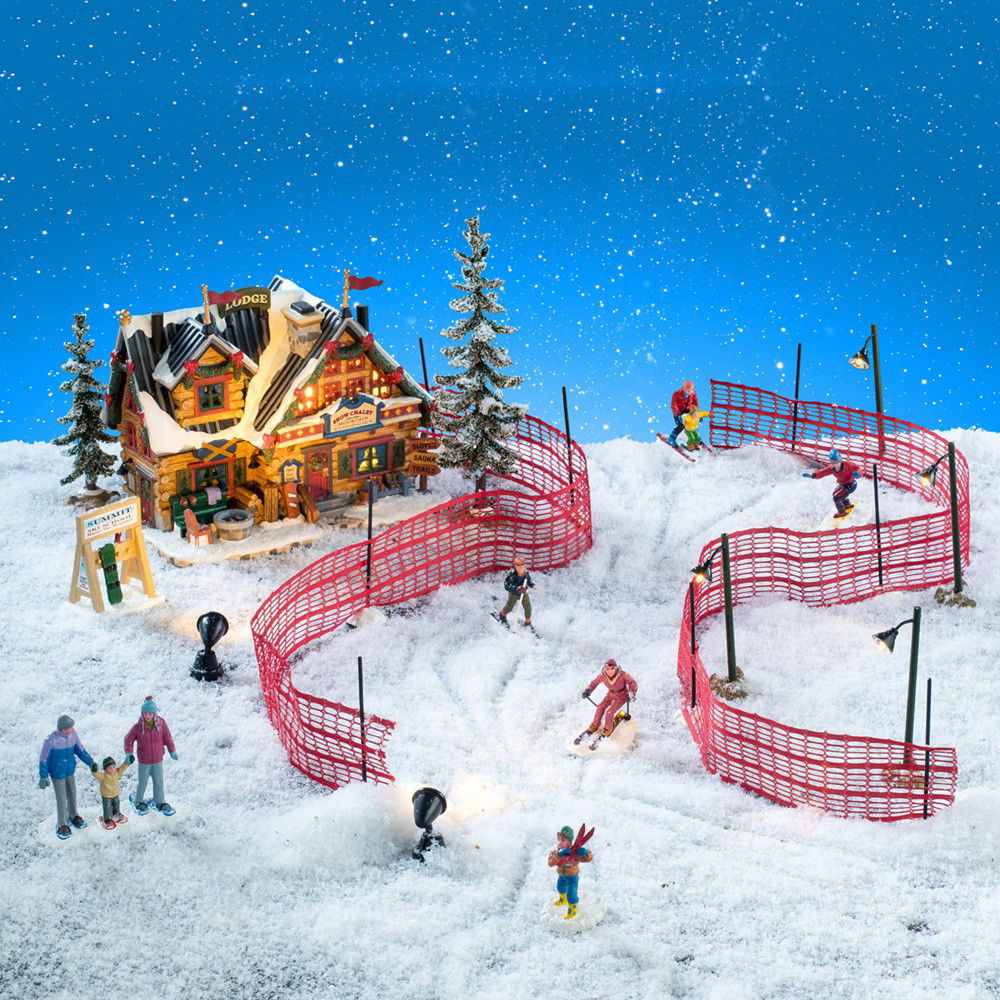 Lemax Kerstdorpminiatuur Apres-ski Lodge Set 15x43x27 cm - 