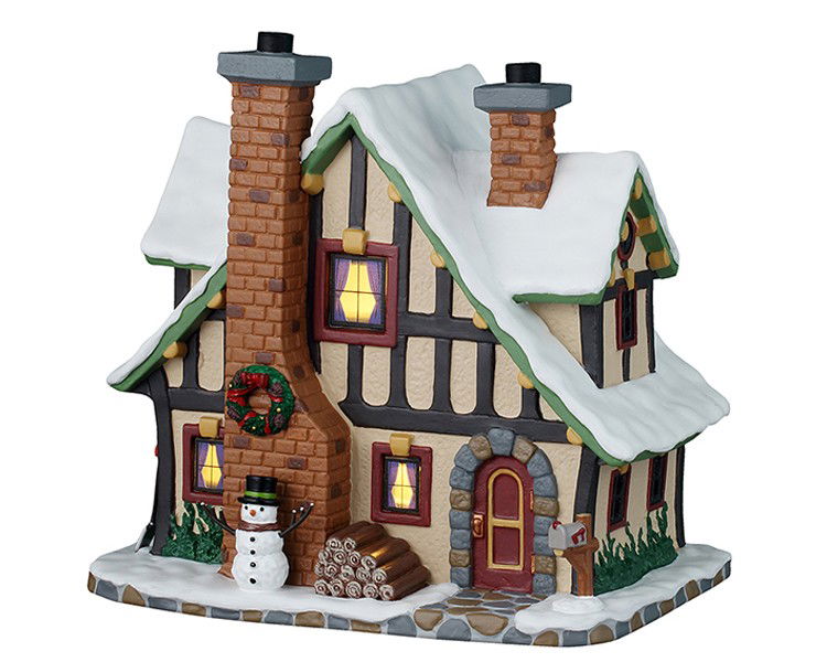 Lemax Kerstdorpminiatuur Winter Holiday Lodge 16x22x25 cm - 