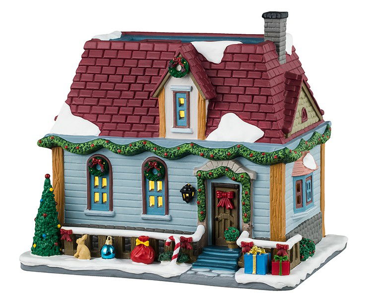 Lemax Kerstdorpminiatuur Smythe Residence 17x27x21 cm - 