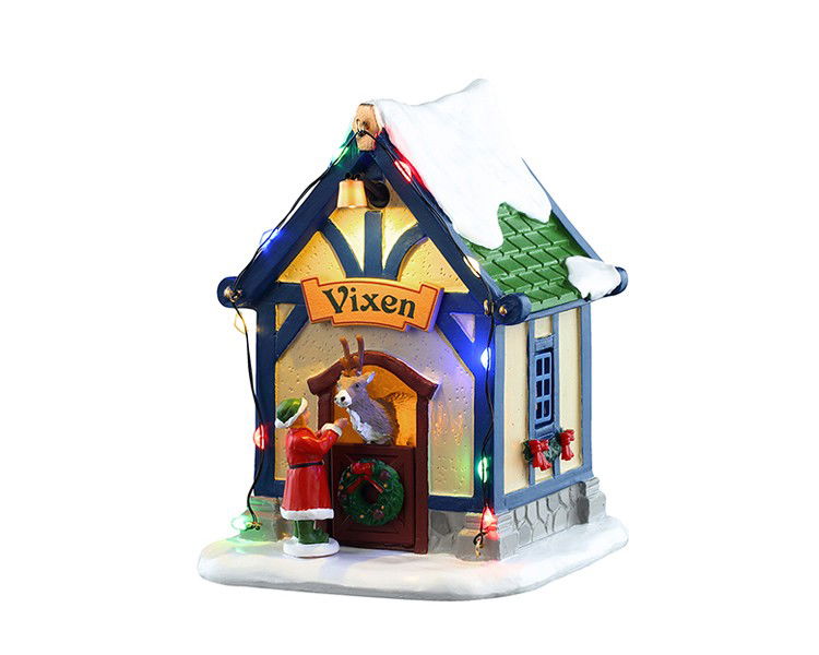 Lemax Kerstdorpminiatuur Vixen's Den 13x14x18 cm - 