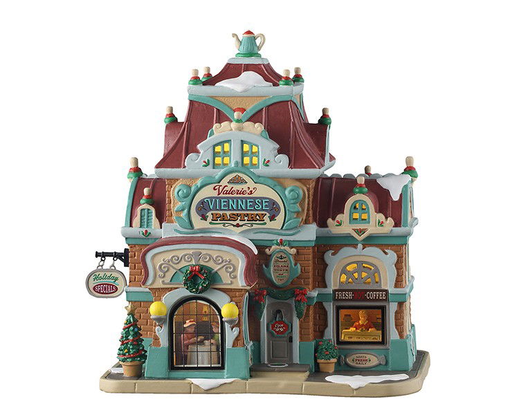 Lemax Kerstdorpminiatuur Valerie's Viennese Pastry 17x25x27 cm - 