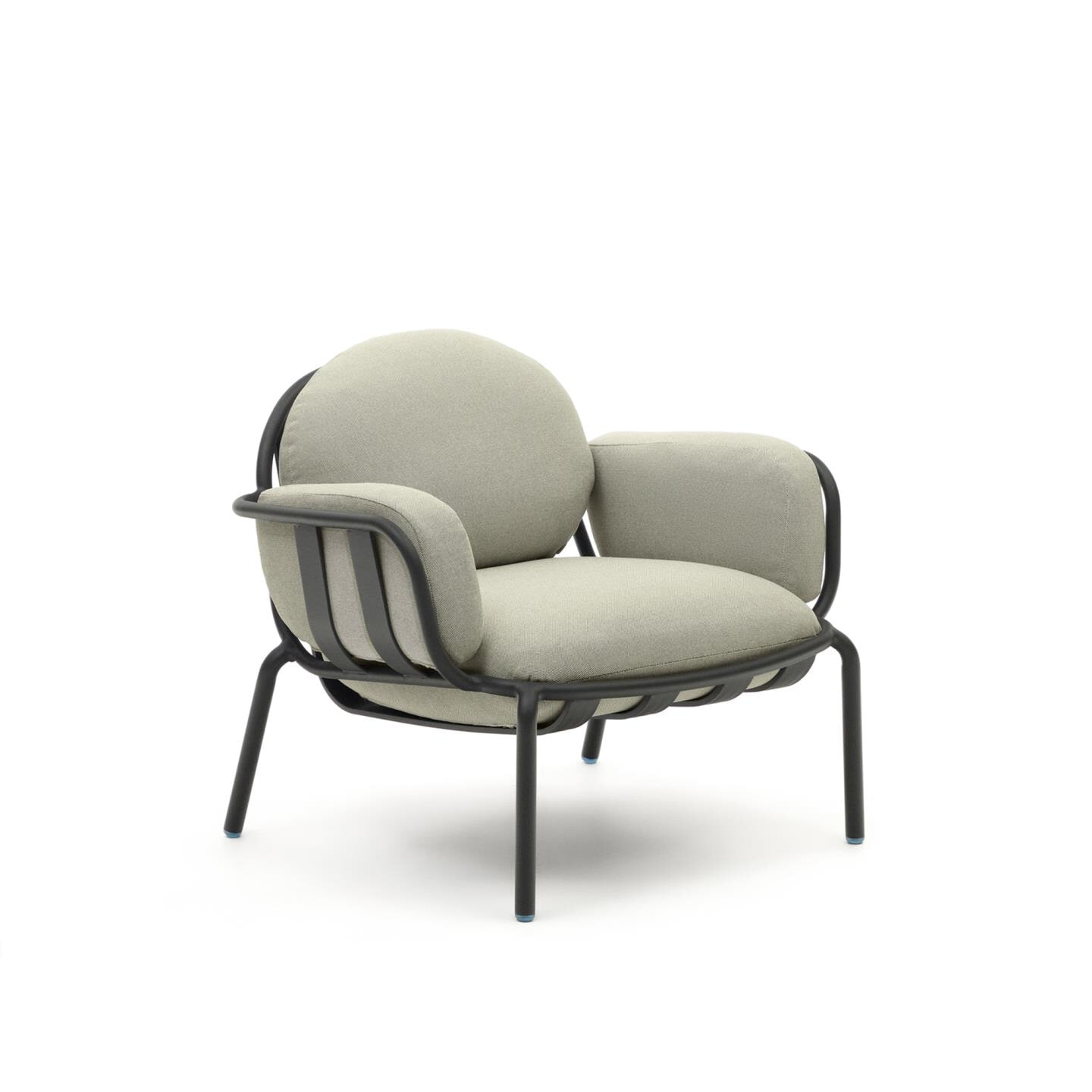 Kave Home Outdoor Fauteuil Joncols - Beige/Grijs