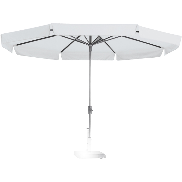 Madison Parasol Syros 350cm draai volant white