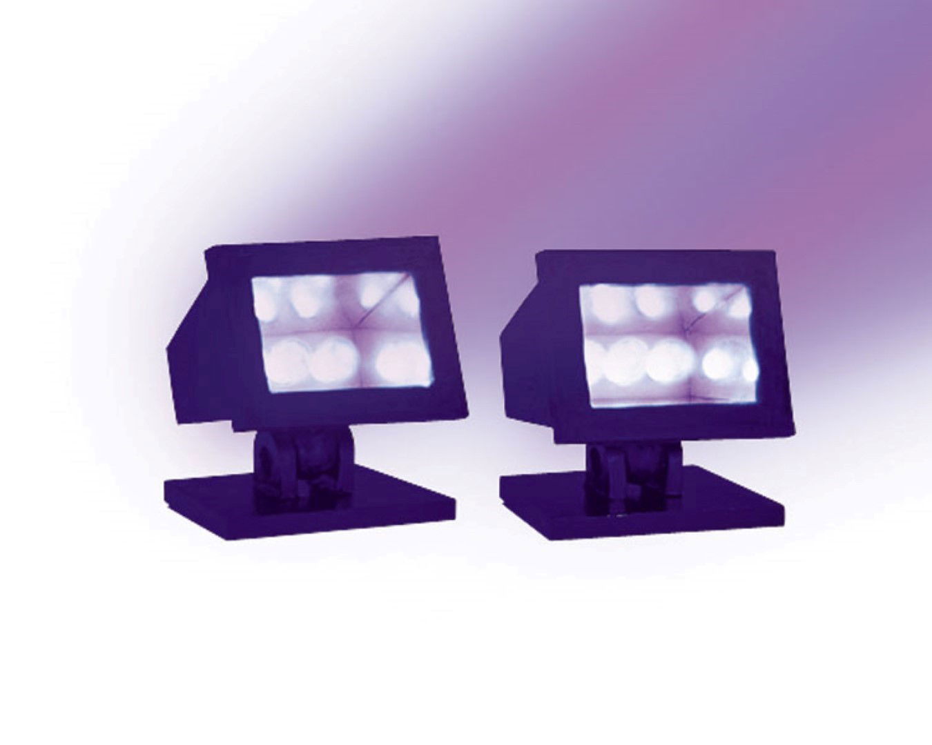 Lemax Halloween purple light set of - 