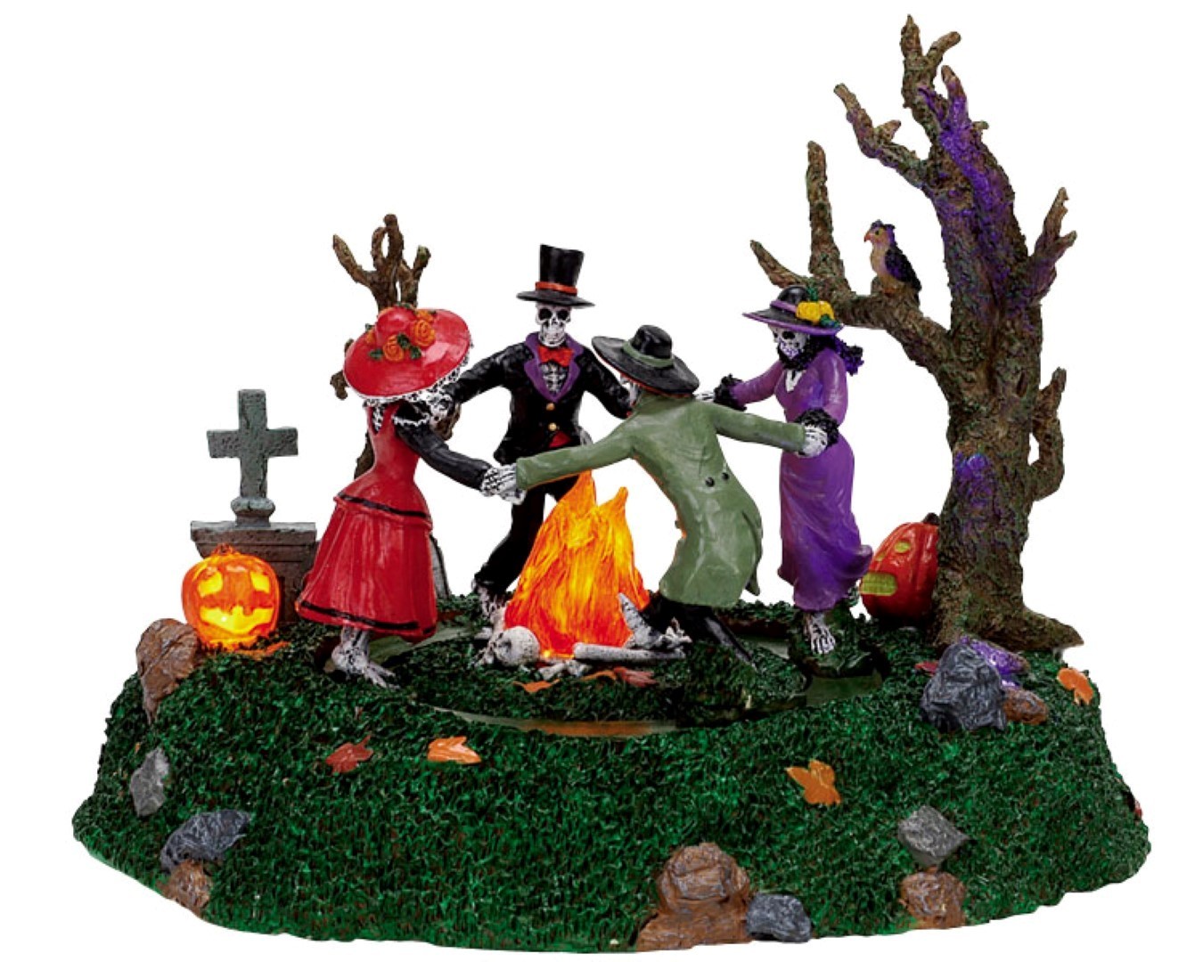 Lemax Skeleton jamboree battery ope - 