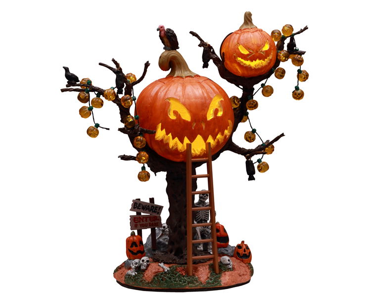 Lemax Pumpkin tree house, b/o (4.5v) - 