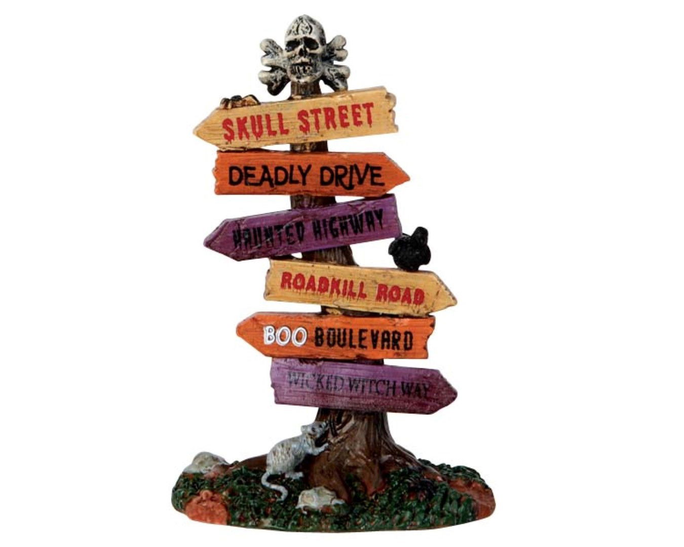 Lemax Scary road signs - 