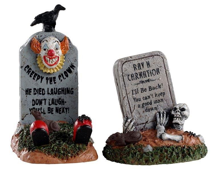 Lemax Crazy headstones, set of 2 - 
