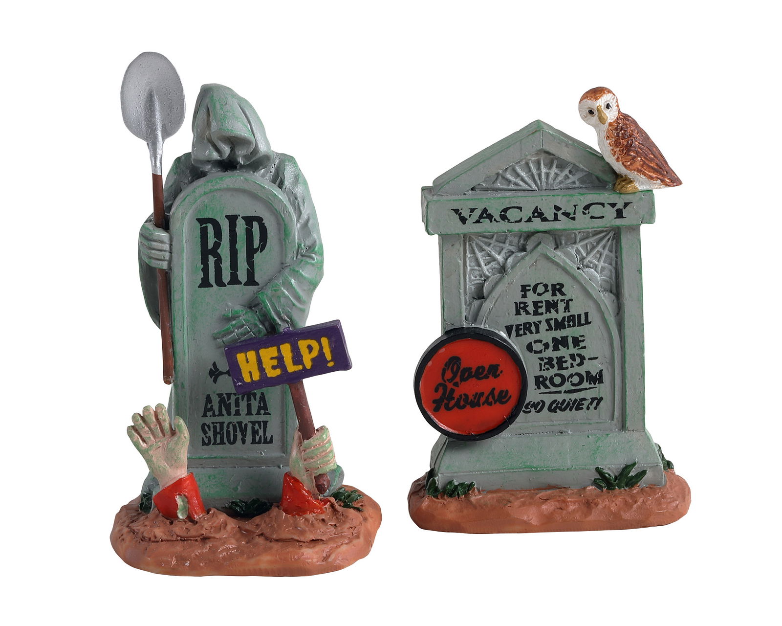 Lemax Tombstone duo, set of 2 - 