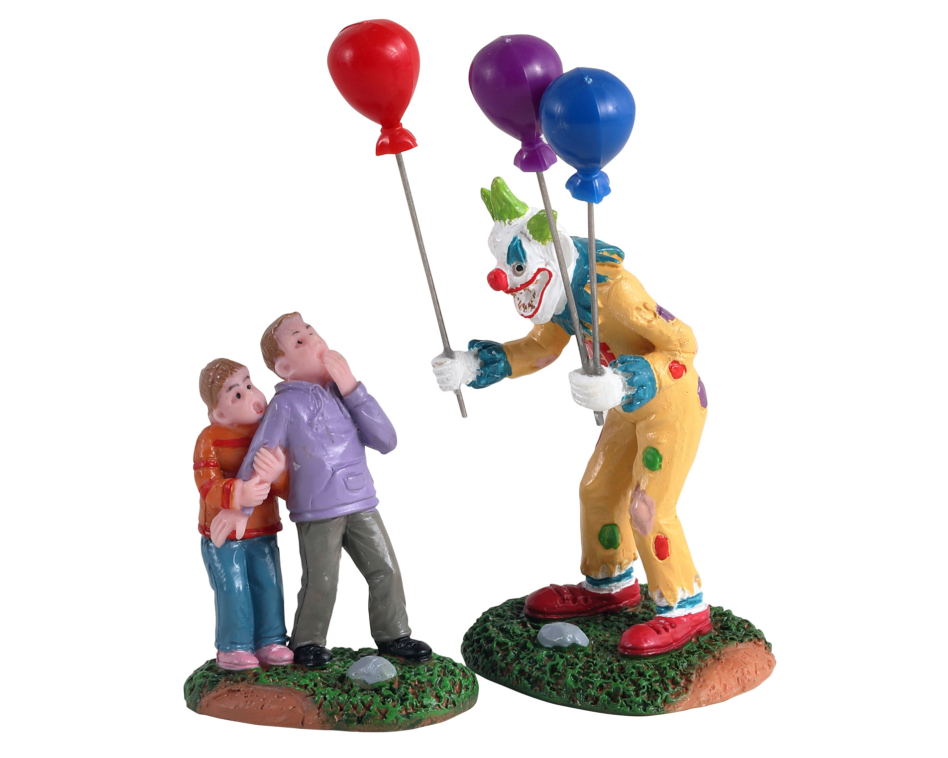 Lemax Creepy balloon seller, set of 2 - 