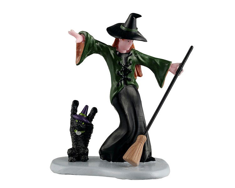 Lemax Halloweenminiatuur Witch's Dance Party 4x10x13 cm - 