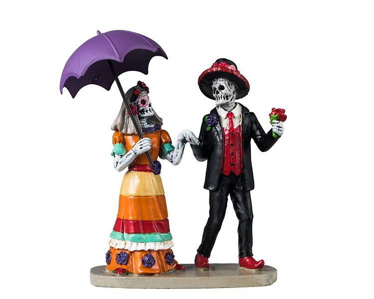 Lemax Halloweenminiatuur Los Muertos Romance 12x4x18 cm - 