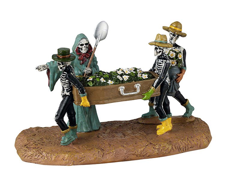 Lemax Halloweenminiatuur Pushing Daisies 15x8x10 cm - 