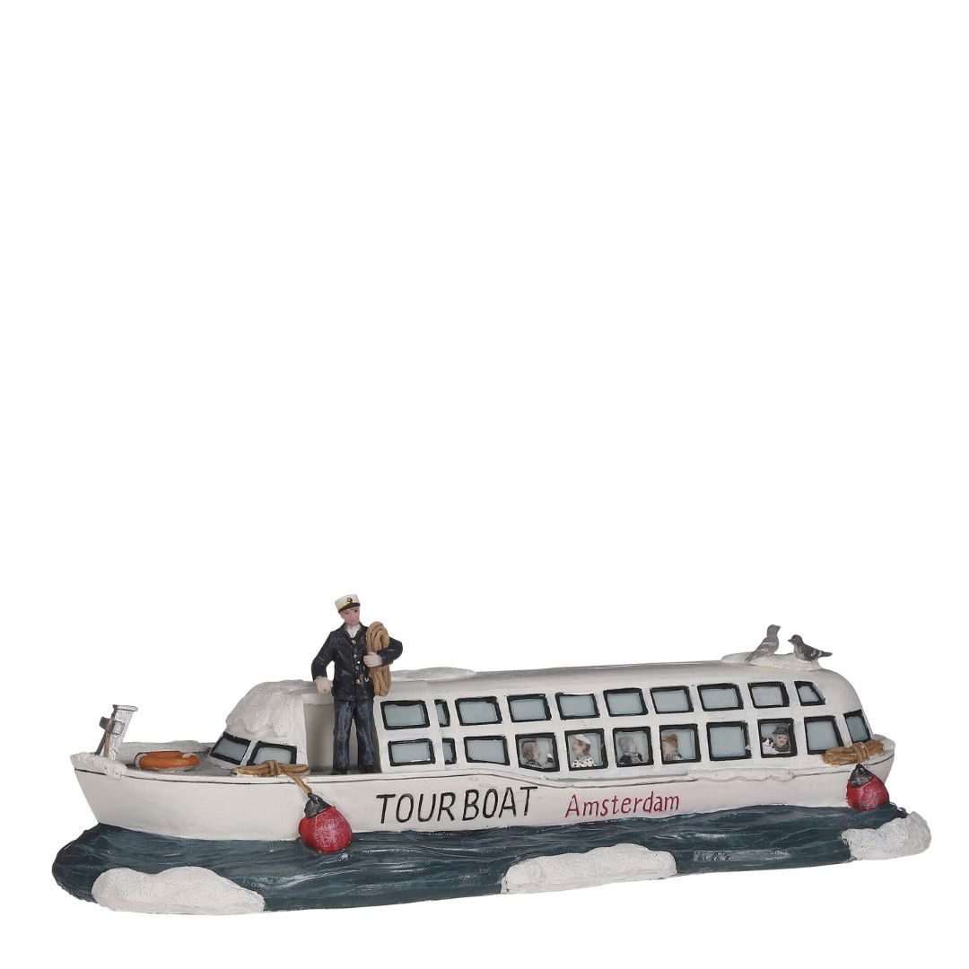 Luville Tour boat - l26xw9,5xh8cm - 