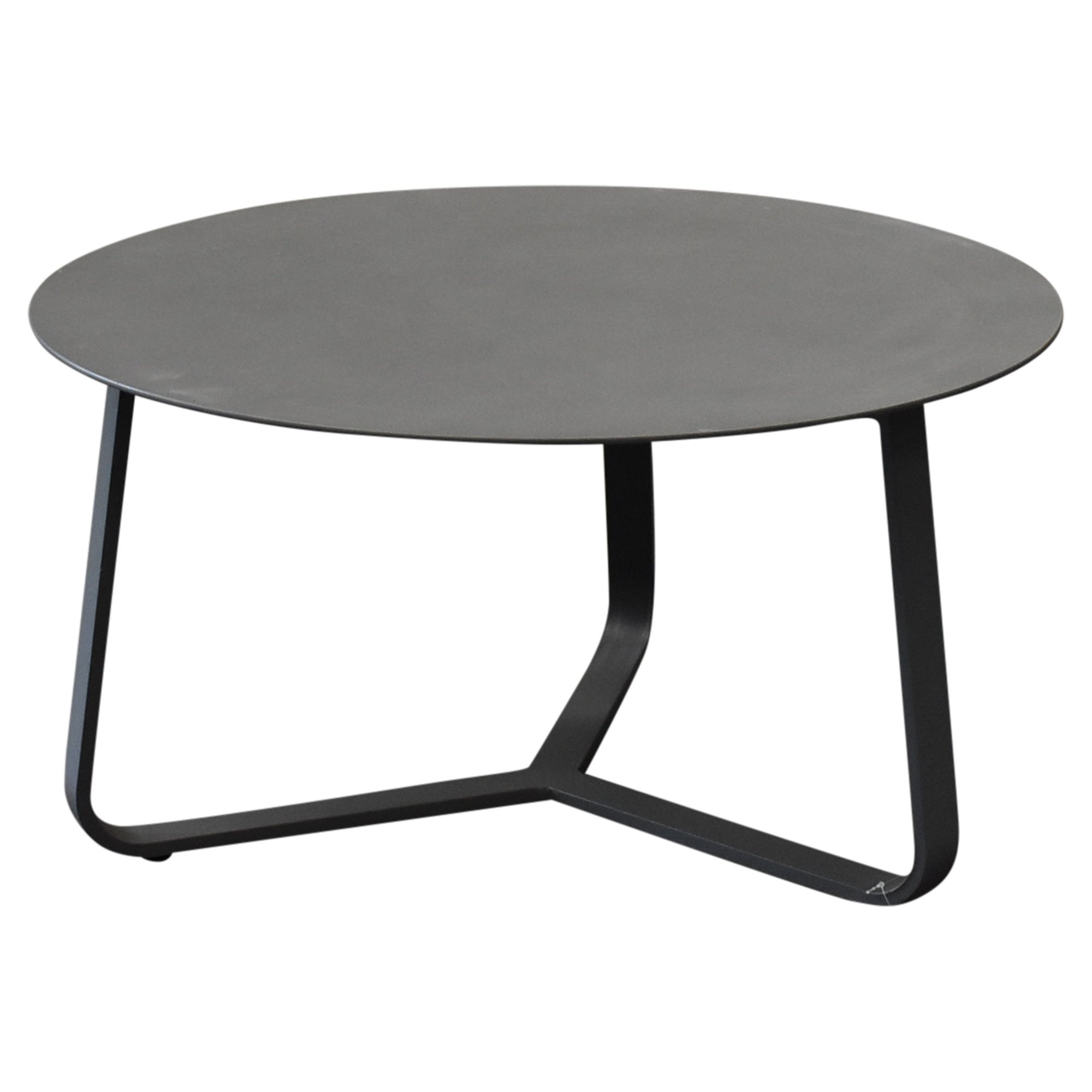 AVH-Collectie Pula lounge tuintafel 75xH40 cm rond antraciet