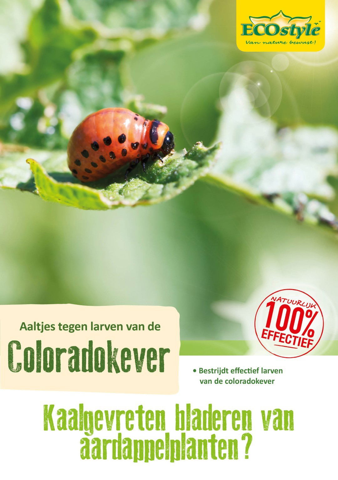 Ecostyle natuurlijke vijanden Aaltjes tegen coloradokever 10m2 - 