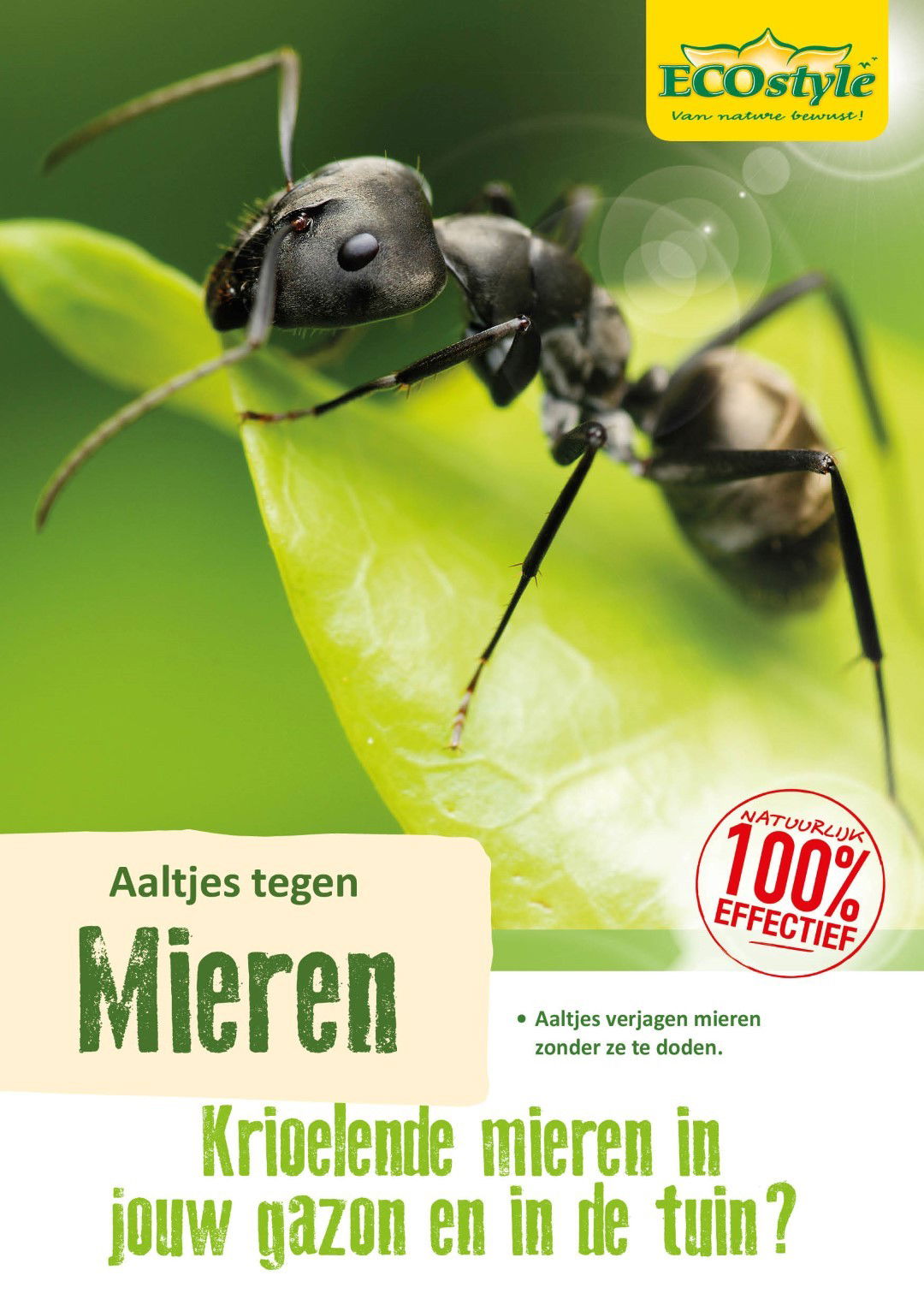 Ecostyle natuurlijke vijanden Aaltjes tegen mieren 10m2/5nest - 